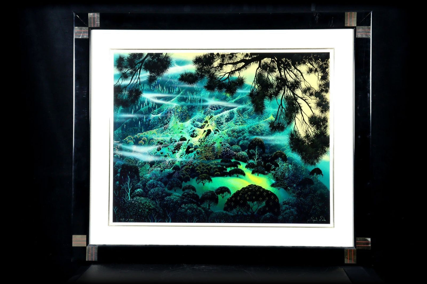 Eyvind Earle "Symphonic Fantasy" Silkscreen 147/ 241 Autograph