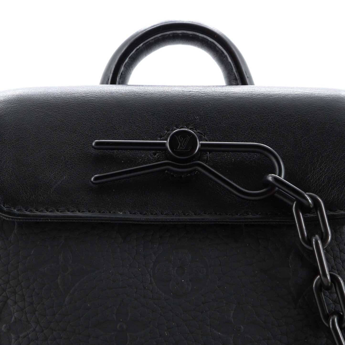 Louis Vuitton Steamer Bag Monogram Taurillon Leather Nano