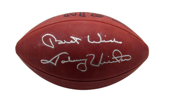 Johnny Unitas Hof Signed/Inscribed Wilson Nfl