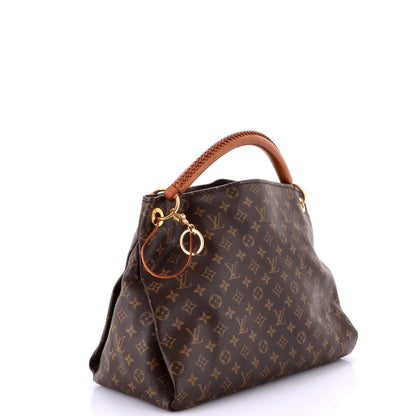 Louis Vuitton Artsy Handbag Monogram Canvas Mm