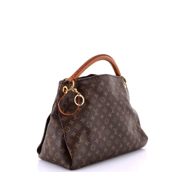 Louis Vuitton Artsy Handbag Monogram Canvas Mm
