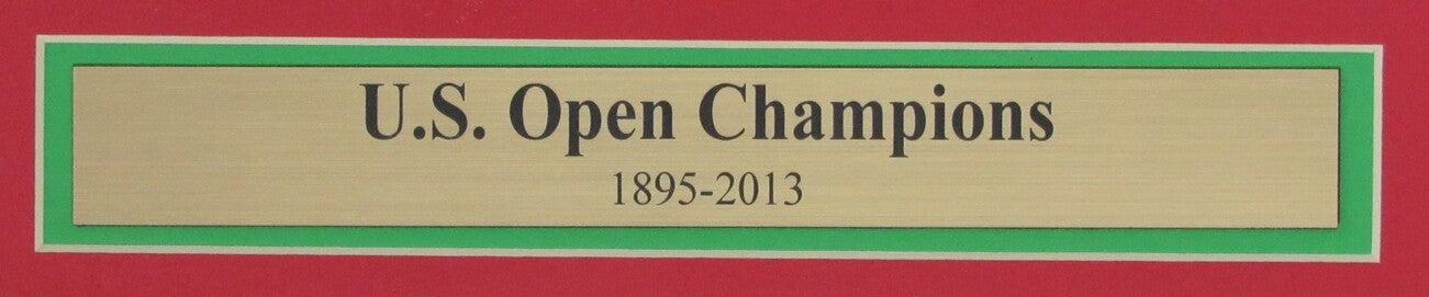 U.S. Open Champions Word Art 16X20 Photo Framed 158081