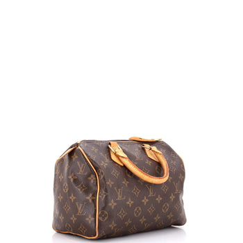 Louis Vuitton Speedy Handbag Monogram Canvas 25