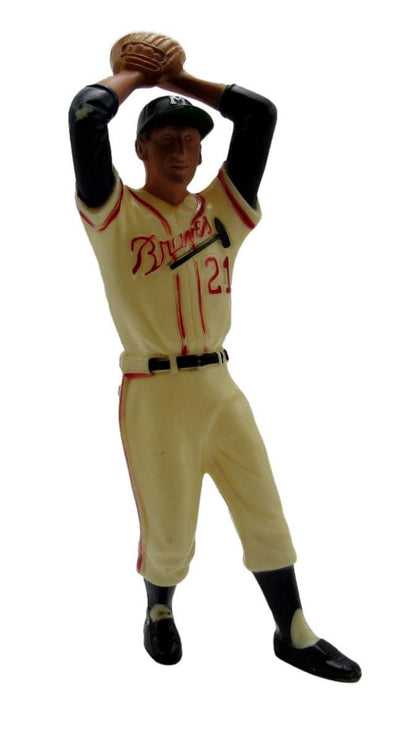 Vintage Warren Spahn Original 1960'S Hartland Plastic Baseball Statue 195680