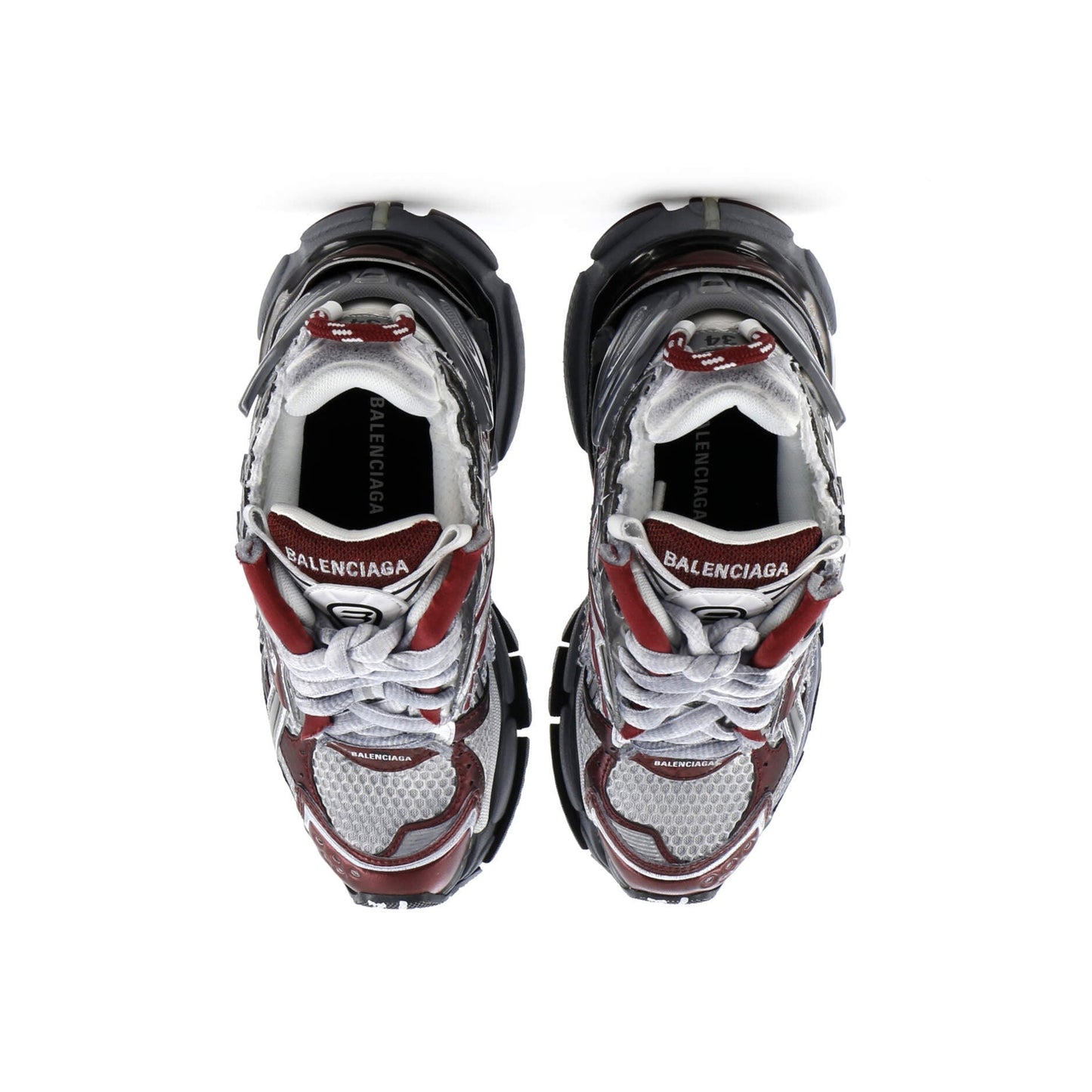 Balenciaga Women'S Runner Sneakers Mesh And Nylon