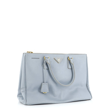 Prada Double Zip Lux Tote Saffiano Leather Large