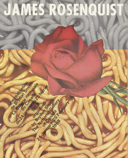 ROSENQUIST JAMES The Poster 1968 National Gallery Canada Pop Art 23" x 18.5