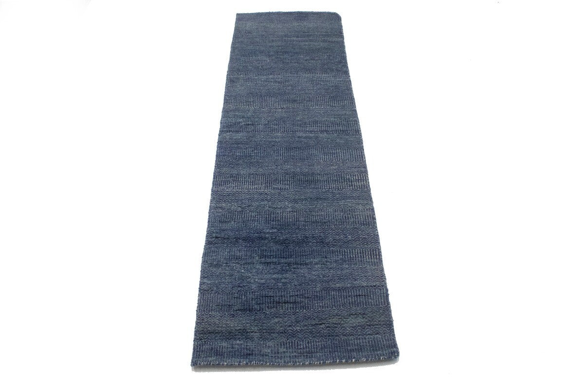 Modern Oriental Narrow Runner Rug Contemporary
