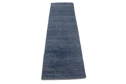 Modern Oriental Narrow Runner Rug Contemporary