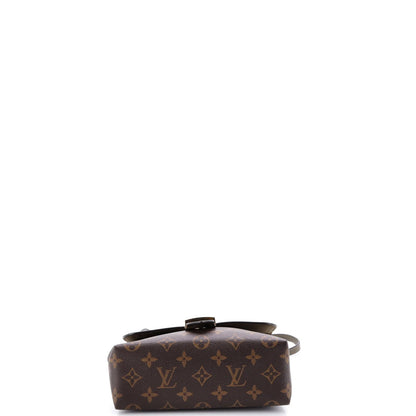 Louis Vuitton Locky Handbag Monogram Canvas With Leather Bb