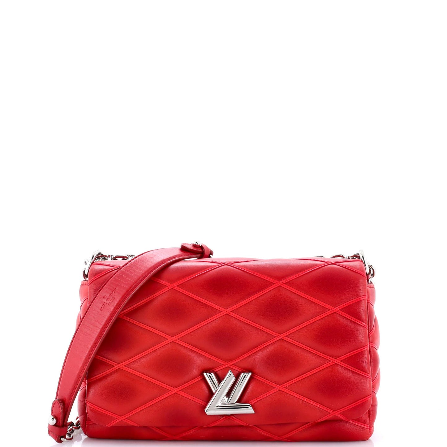 Louis Vuitton Go-14 Handbag Malletage Leather Pm