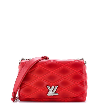 Louis Vuitton Go-14 Handbag Malletage Leather Pm