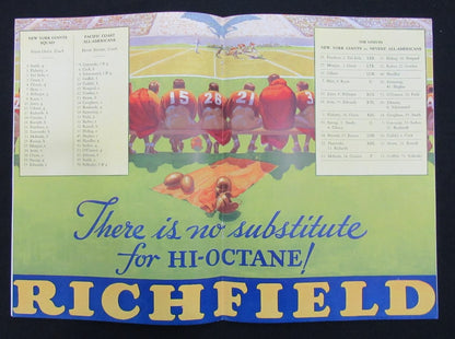 1935 Ny Giants Vs.Ernie Nevers' All-Americans Football Game Program 195520