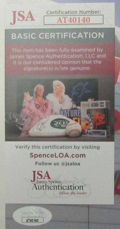 Larry Fitzgerald Signed 2009 Sidelines Arizona Cardinals Newsletter Jsa 190772