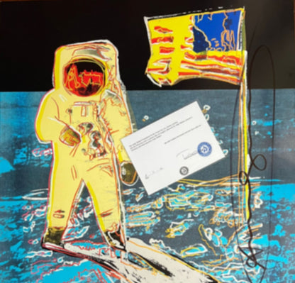 Andy Warhol "Moonwalk" Hand Signed Coa