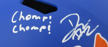 D. J. Lagway Signed/Inscr Blue Matte Full Size
