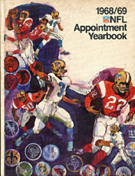1968 / 1969 Nfl Appointment Yearbook