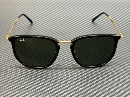 RAY BAN RB4451 630631 Black Green Unisex 53 mm Sunglasses