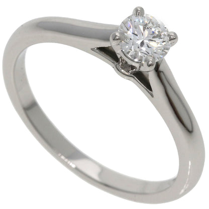 Cartier   Ring Solitaire 1P Diamond #49 Platinum