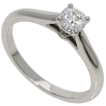 Cartier   Ring Solitaire 1P Diamond #49 Platinum