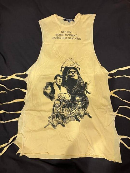 Raf Simons Religious Period Tank Top 2004 S/S Collection Used Very Rare