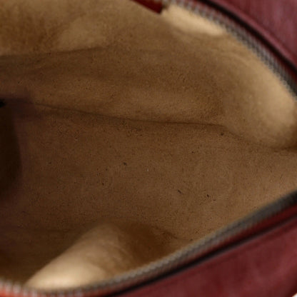 Gucci Gg Marmont Round Shoulder Bag Matelasse Leather Mini