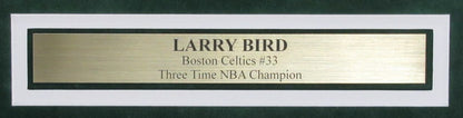 Larry Bird Hof Signed/Auto 16X20 Photo Boston