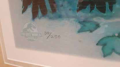 Framed Drew Struzan Lost World GICLEE Edition 30/ 250 Autographed
