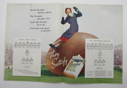 Nov. 24, 1935 So. California Vs. Notre Dame Ncaa