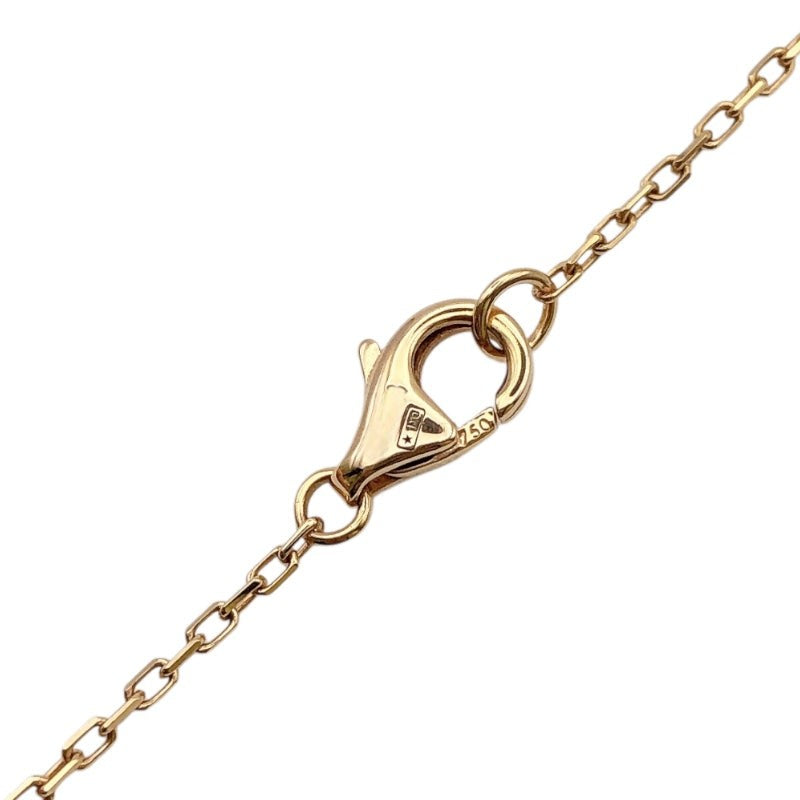 Cartier Logo Double Diamond Necklace 750Pg