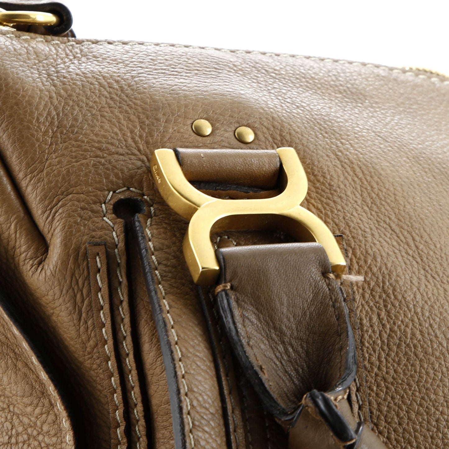 Chloe Marcie Shoulder Bag Leather Large