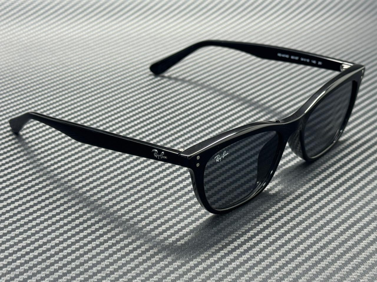 Dark Grey Sunglasses 54 mm RB4474D 87 901 Unisex Black