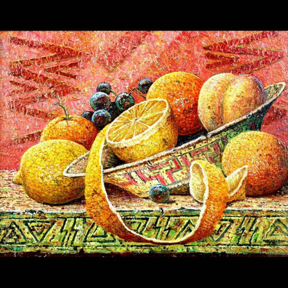 Carlos Pfeiffer - Still Life Original Oil