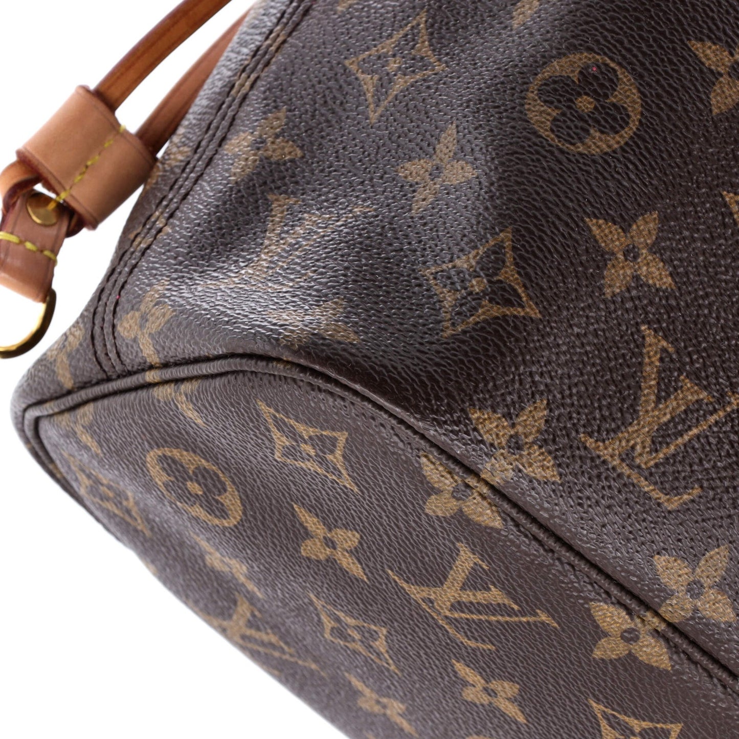 Louis Vuitton Neverfull Nm Tote Monogram Canvas Pm
