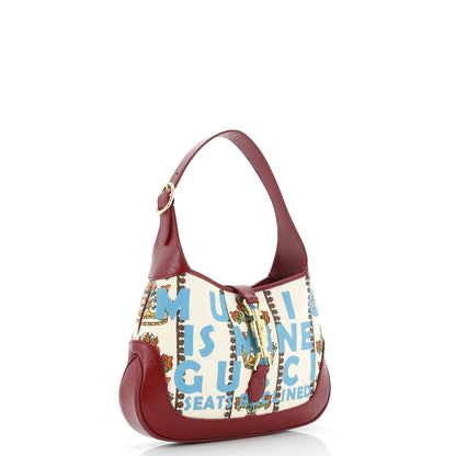 Gucci 100 Jackie 1961 Hobo Limited Edition Canvas Small