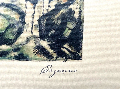 Paul Czanne Lithograph Coa Mourlot 1935 Signed Published Gauguin