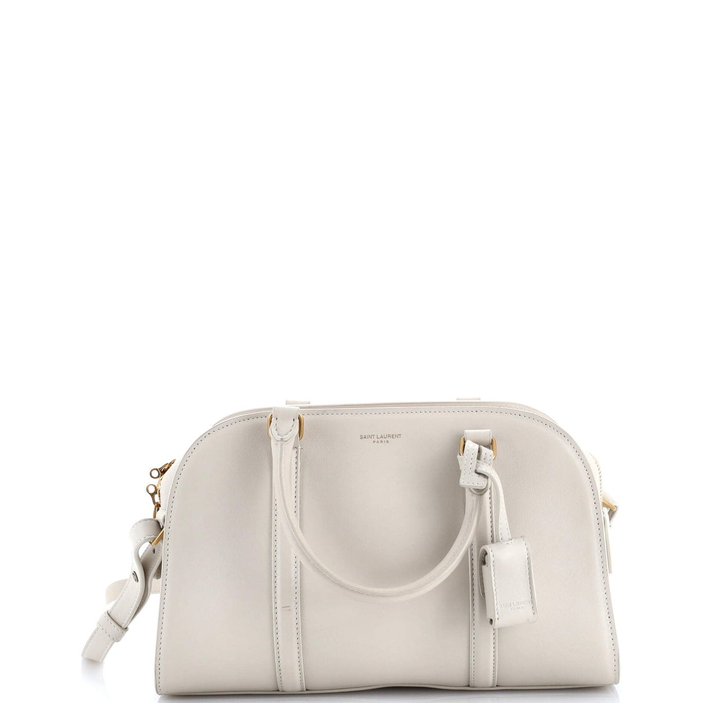 Saint Laurent Lock Baby Duffle Bag Leather