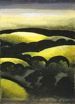 Rare Eyvind Earle Original Painting Oil On Panel
