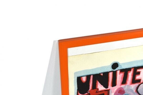 Friedensreich Hundertwasser (Austria, 1928-2000) Original Woodblock Print Framed