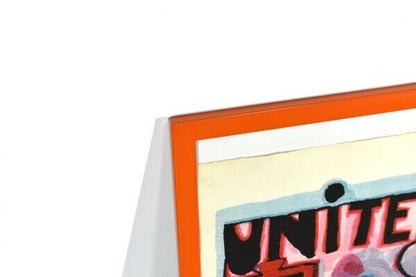 Friedensreich Hundertwasser (Austria, 1928-2000) Original Woodblock Print Framed