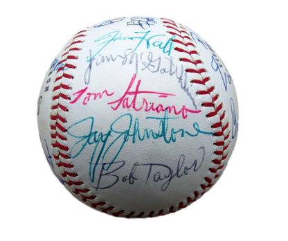 1968 California Angels Team Signed Baseball (23)