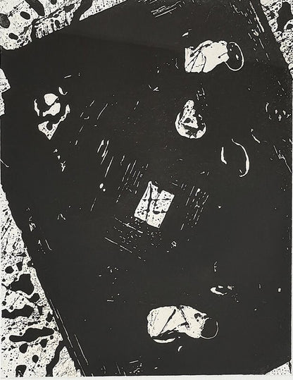 Framed Rare Sam Francis 1982 Original Aquatint Print ED T.P SFE-600 Signed