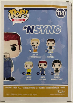 Joey Fatone Autographed *Nsync Funko Pop (Jsa)