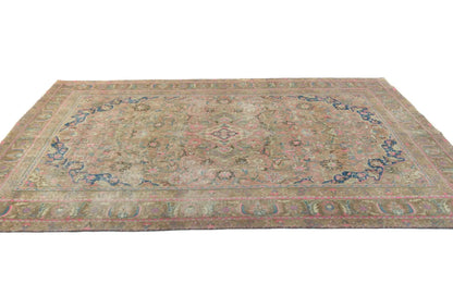 Handmade Semi Antique Muted Color 6X9 Ft
