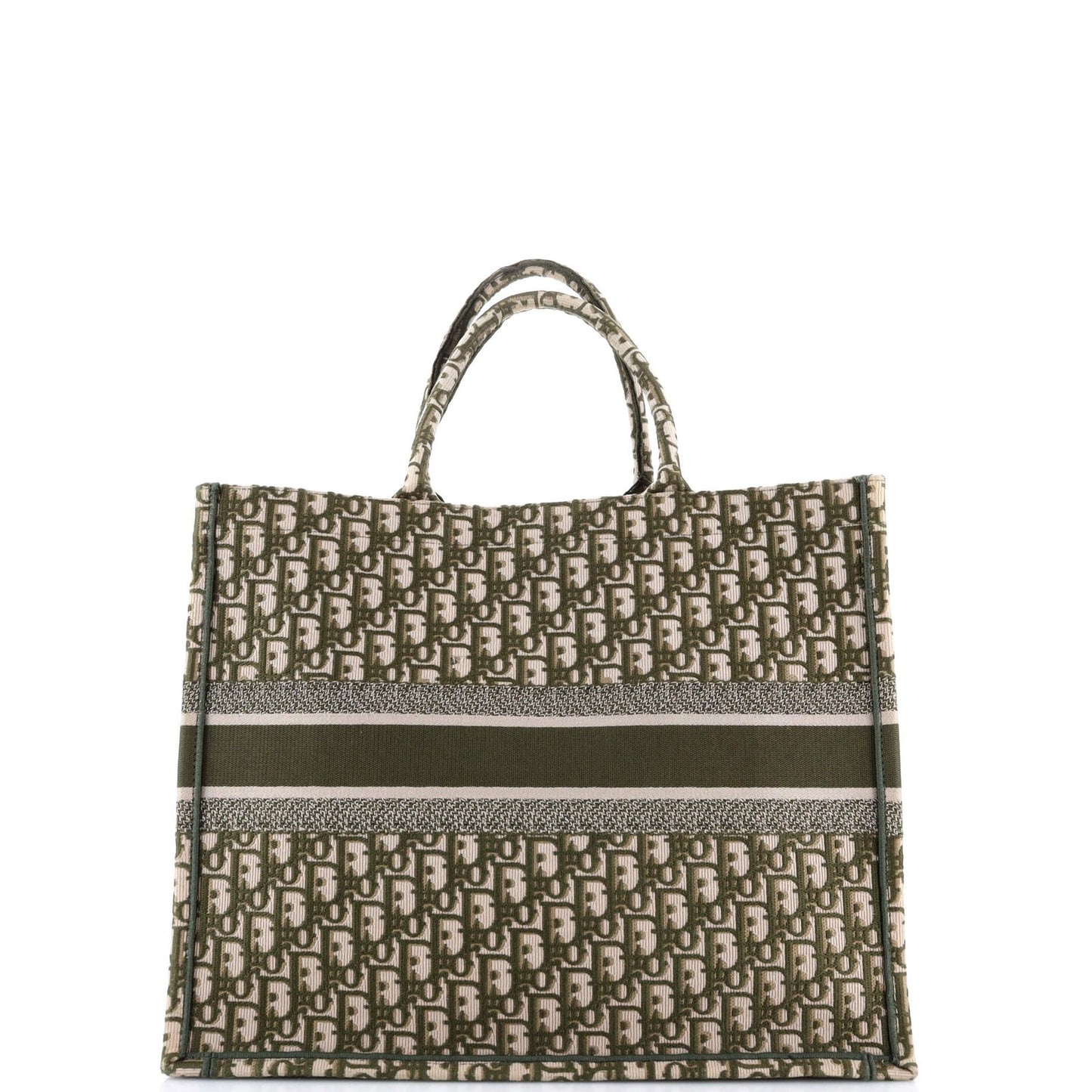 Christian Dior Book Tote Oblique Canvas Large