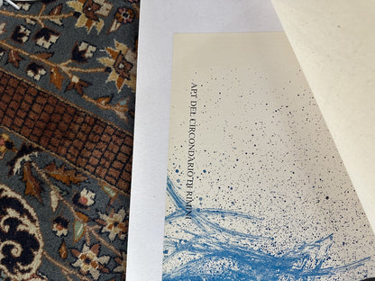 Rimini Rene Gruau Mermaid Authentic Original Italian Travel Poster From 1993