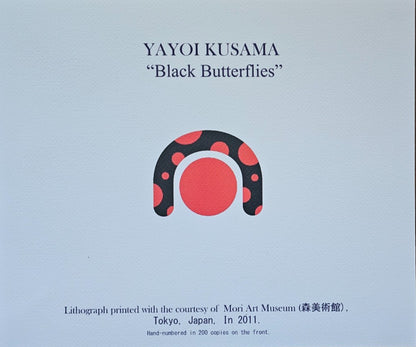 Yayoi Kusama Lithograph Mori Art Museum Coa Numbered A Hand Pencil