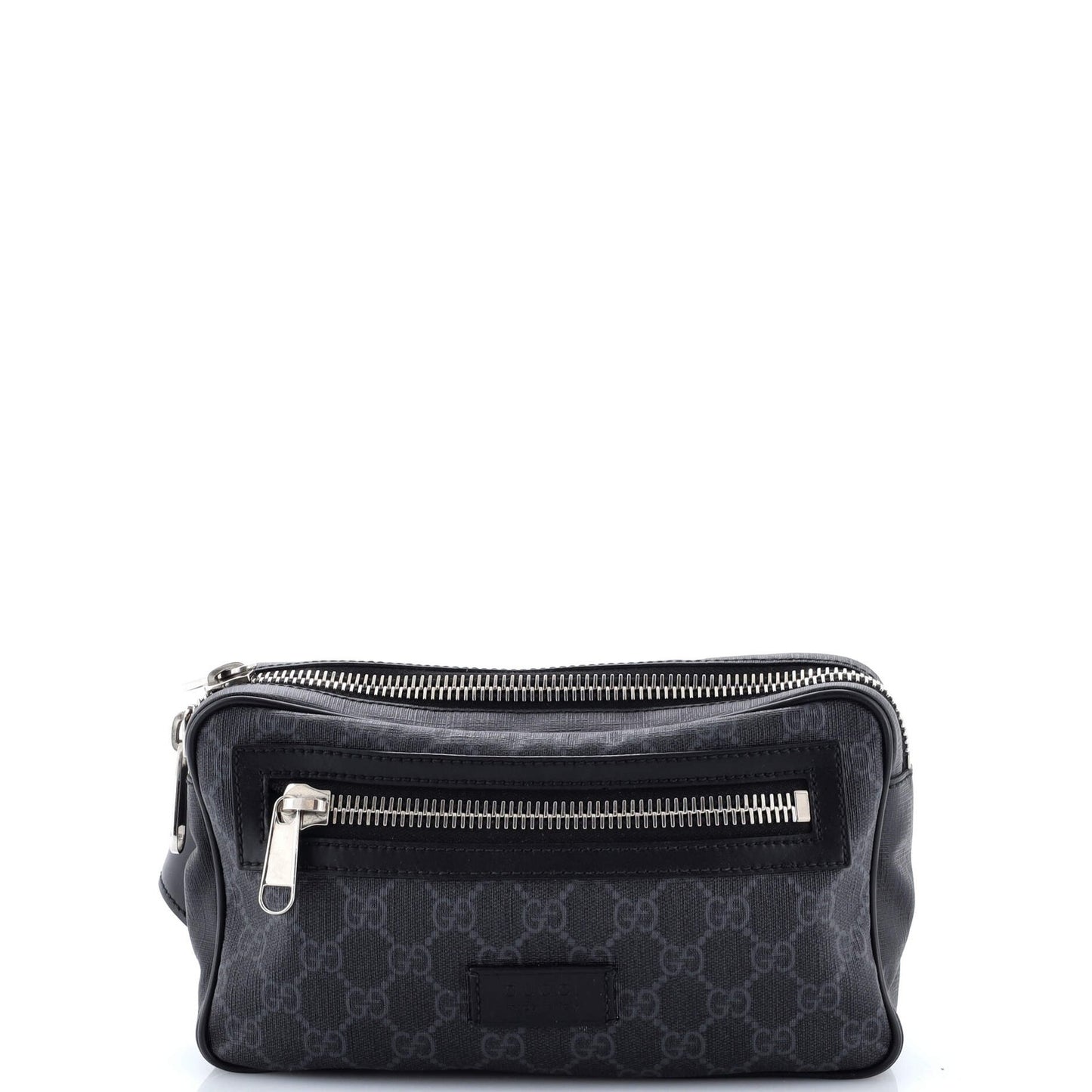 Gucci Soft Zip Belt Bag Gg Coated Canvas Small