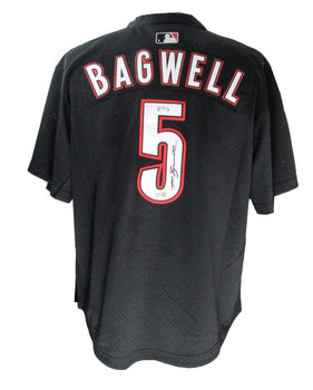 Jeff Bagwell Hof Autographed Mitchell & Ness