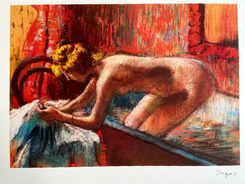 Edgar Degas Lithograph Mourlot Coa 1943 Signed